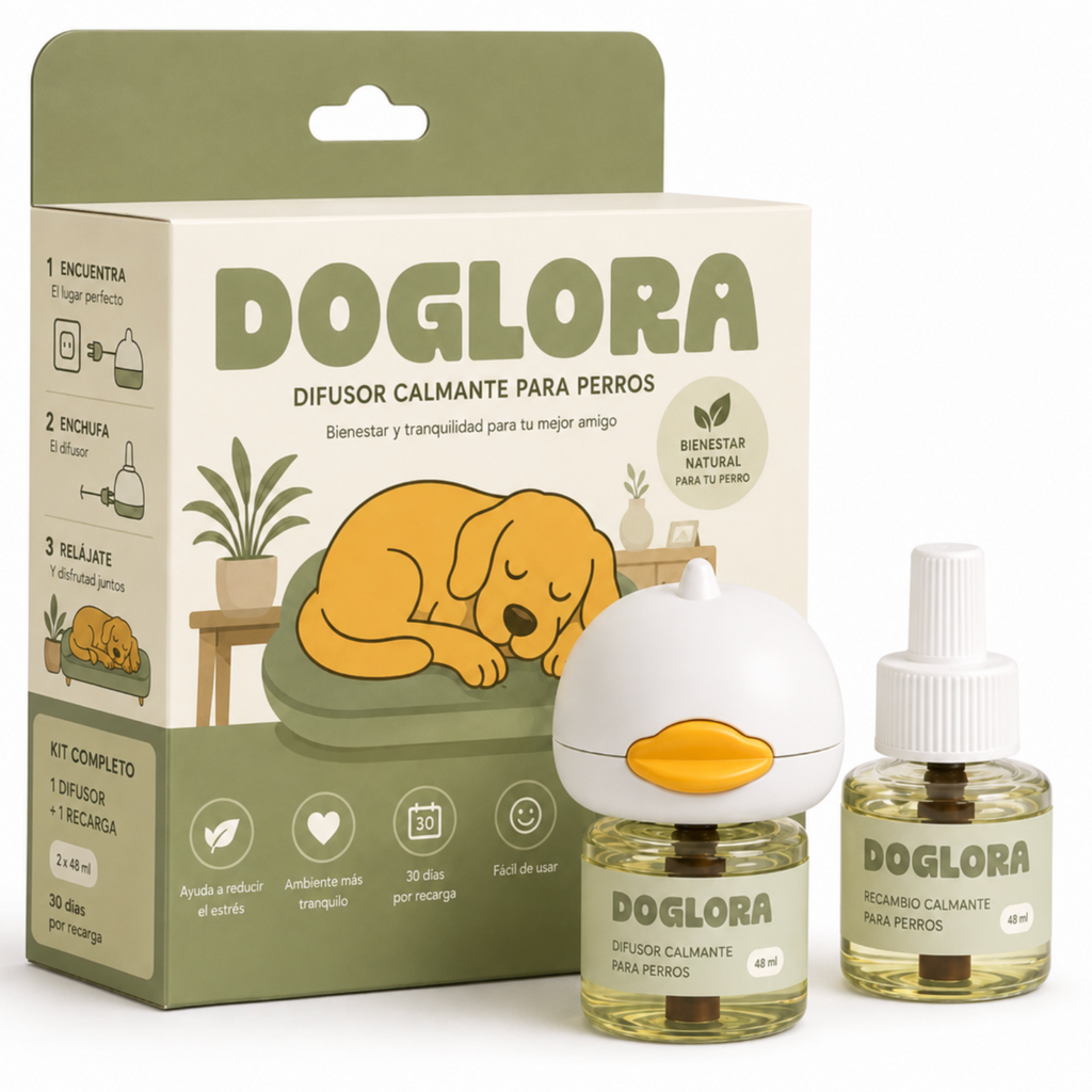 DogLora Calm™ – Difusor Calmante para Perros